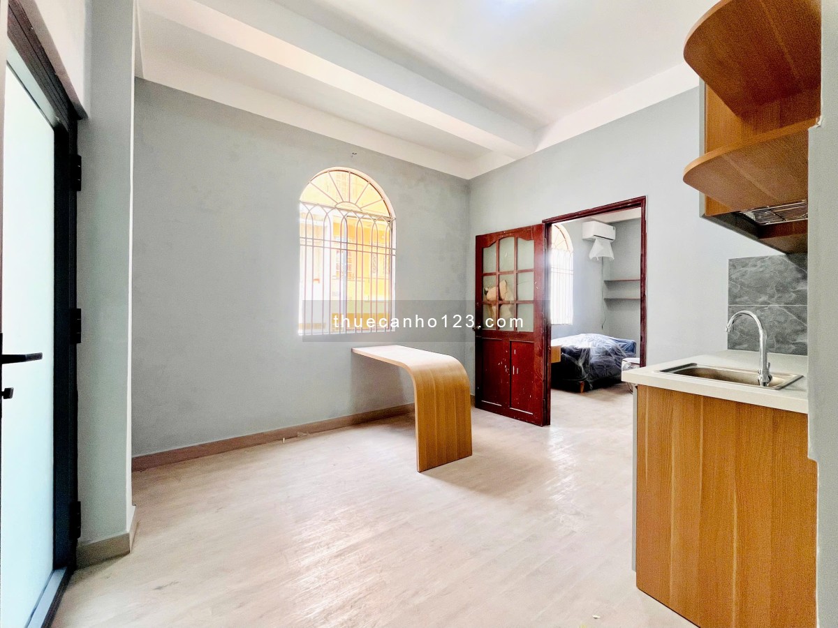 Căn Hộ 45m2 1PN riêng Full Nội Thất, Cửa sổ thoáng Trần Hưng Đạo Quận 1 - Hình Thật - Giá Thật - Ảnh 3