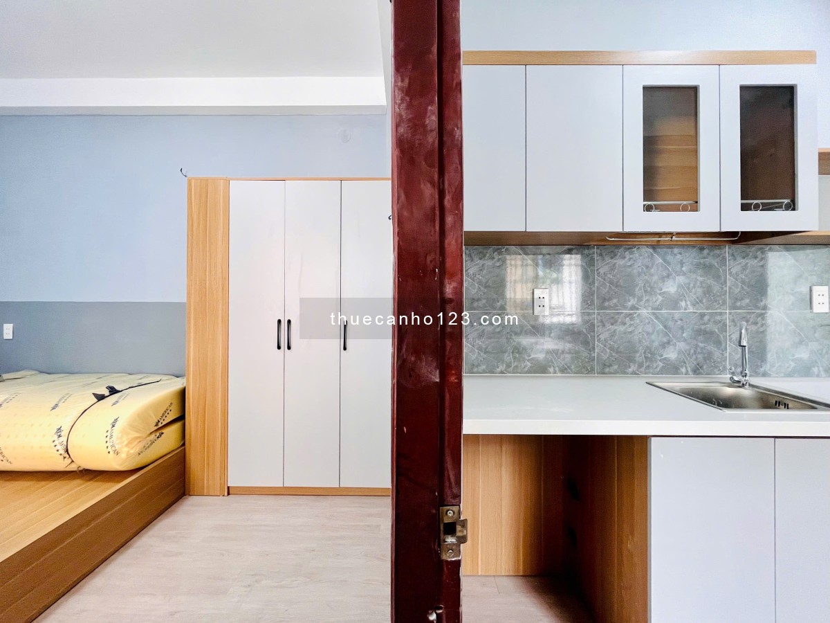 Căn Hộ 45m2 1PN riêng Full Nội Thất, Cửa sổ thoáng Trần Hưng Đạo Quận 1 - Hình Thật - Giá Thật - Ảnh 4