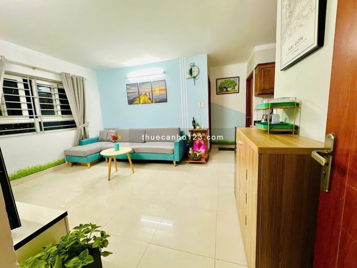 Chung cư Bà Chiểu, Bùi Hữu Nghĩa, BT: 1p ngủ, full NT, giá 9triệu - Ảnh 4