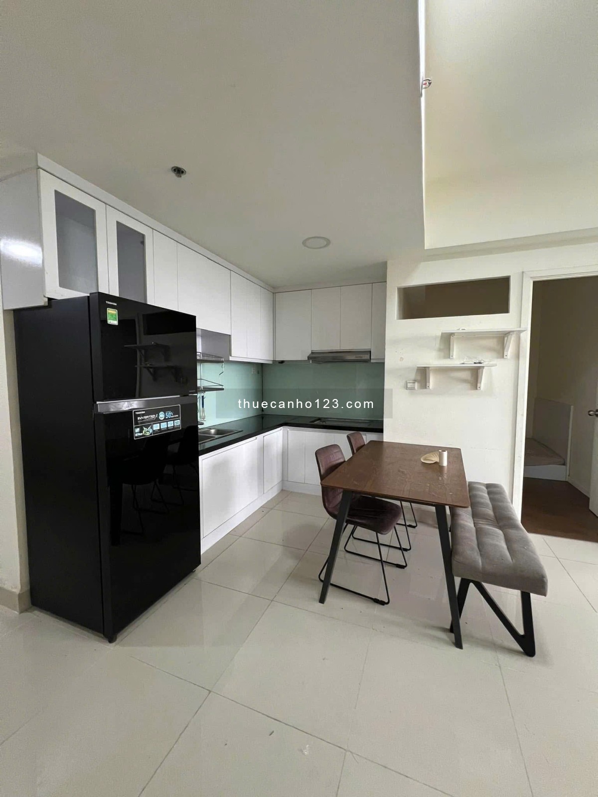 Chung cư Satra Phú Nhuân, Phan Đăng Lưu: 94m2, 16tr/th, 2pn, 2wc, Nhà mới - Ảnh 5