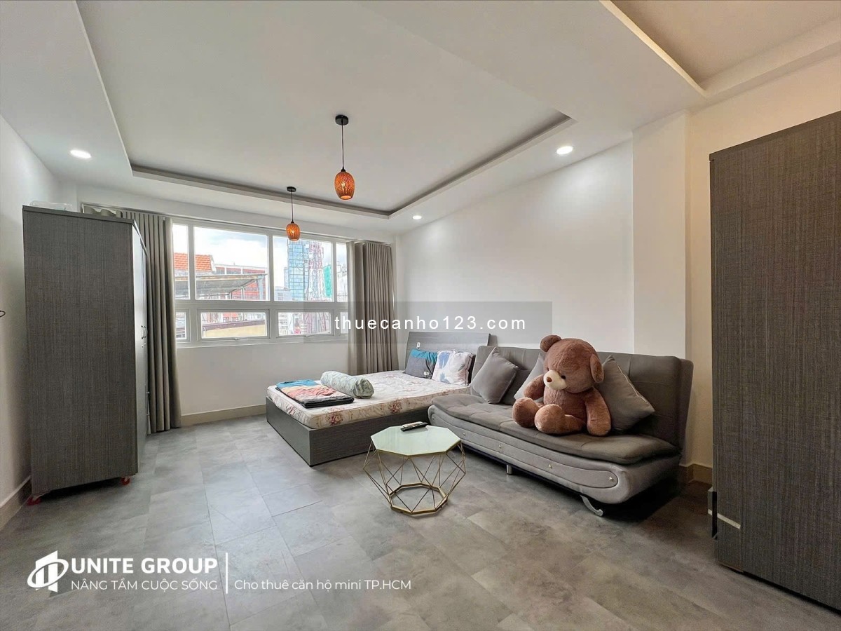 Cho thuê căn hộ Studio Cửa sổ thoáng Q1 gần chợ Bến Thành, công viên 23 tháng 9, Bitexco, Takashimay - Ảnh 1