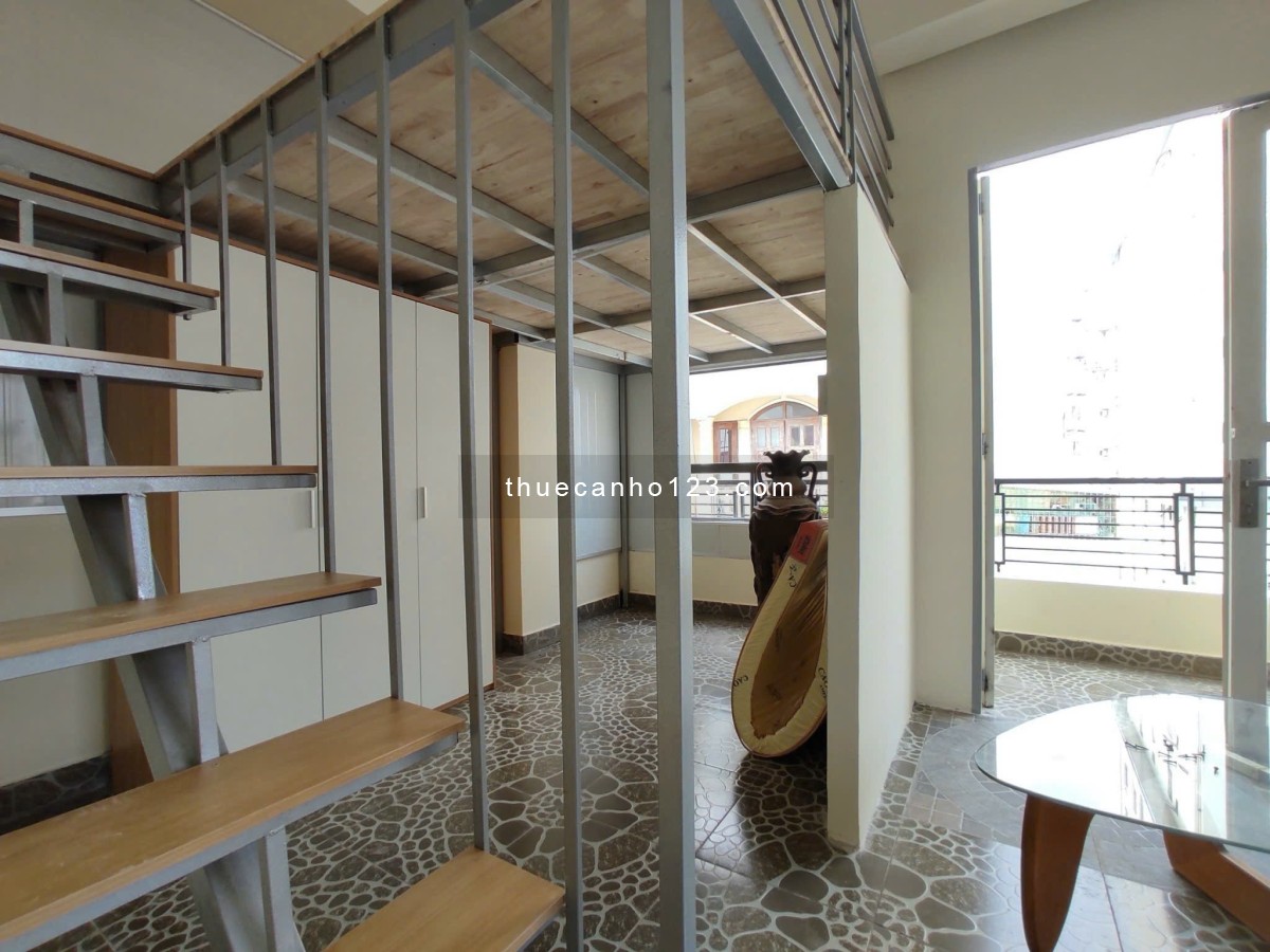 Căn hộ duplex ban công gác cao full nội thất rộng 40m2 Tân Hải gần sân bay, GaT3 Etown Tân Bình - Ảnh 4