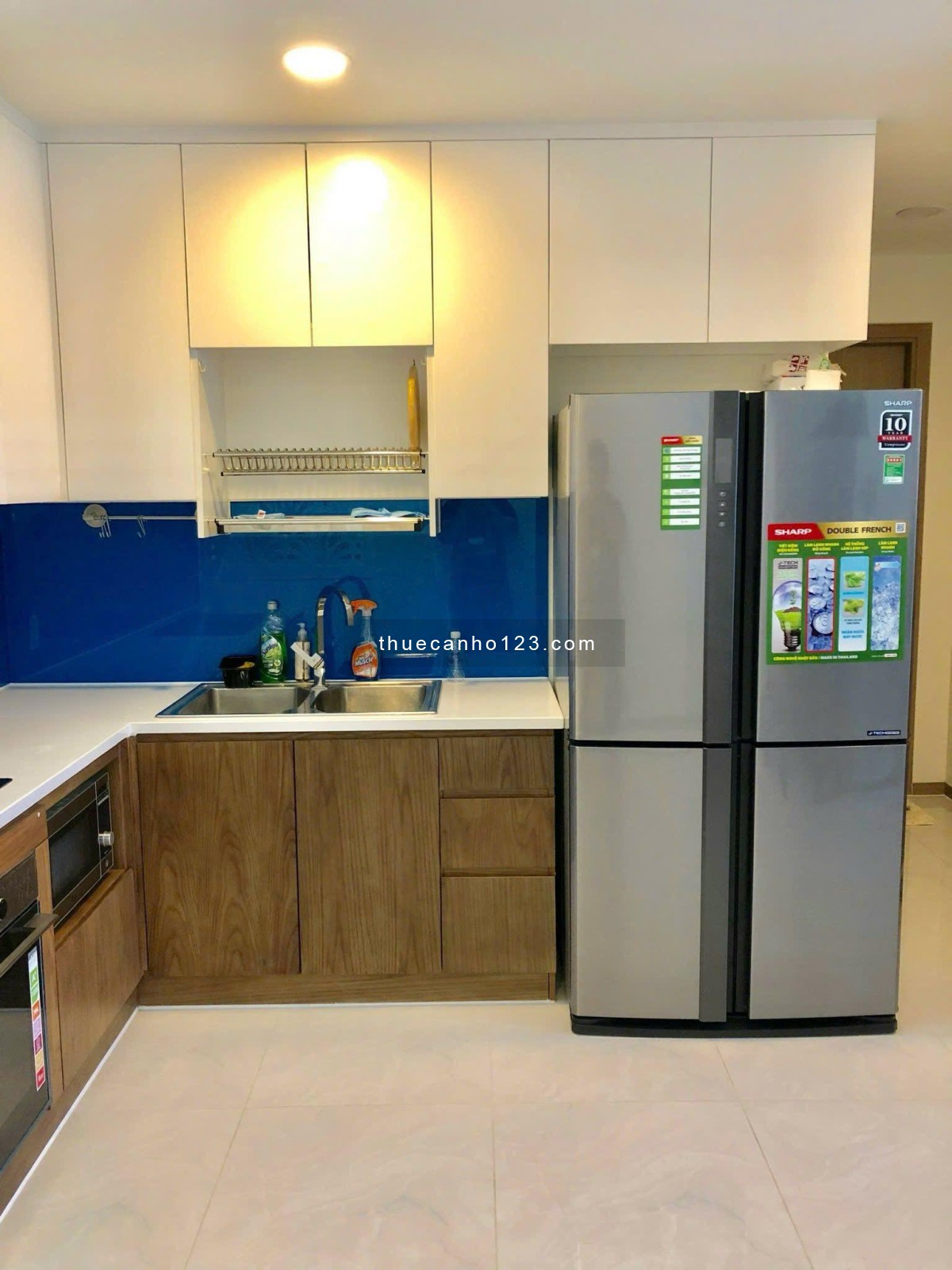 chung cư Carillon 5, căn góc, 2p ngủ, nội thất đủ, giá 12tr/th - Ảnh 9