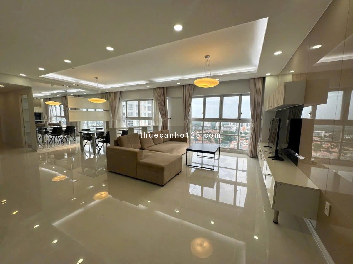HOT! Cho thuê căn hộ Happy Valley Phú Mỹ Hưng 135m² – 3PN full nội thất – Chỉ 35tr/tháng.0383717609 - Ảnh 2