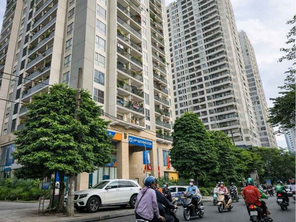 Giá căn hộ cho thuê leo thang