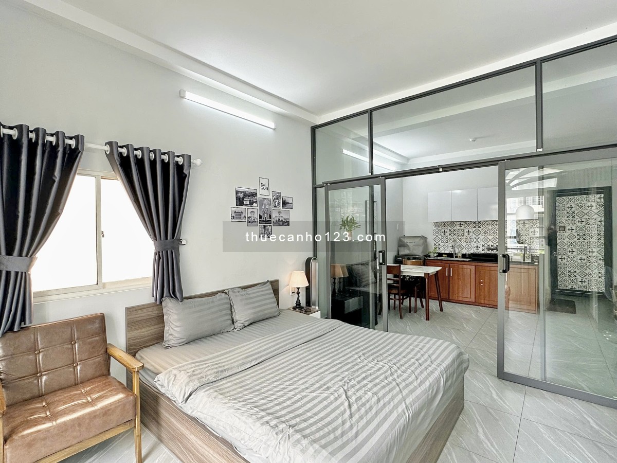 Căn Hộ 1PN 45m2 Full Nội Thất Ban công, Calmette Q1, Gần cầu ông Lãnh - Ảnh 2
