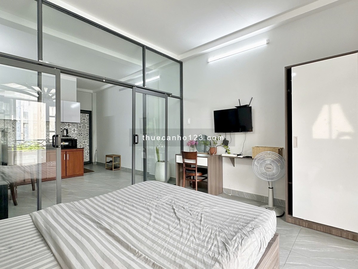 Căn Hộ 1PN 45m2 Full Nội Thất Ban công, Calmette Q1, Gần cầu ông Lãnh - Ảnh 3