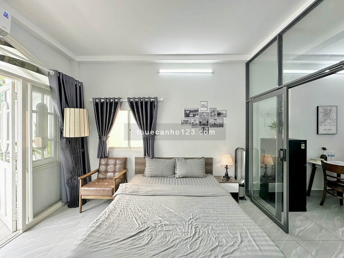 Căn Hộ 1PN 45m2 Full Nội Thất Ban công, Calmette Q1, Gần cầu ông Lãnh - Ảnh 6