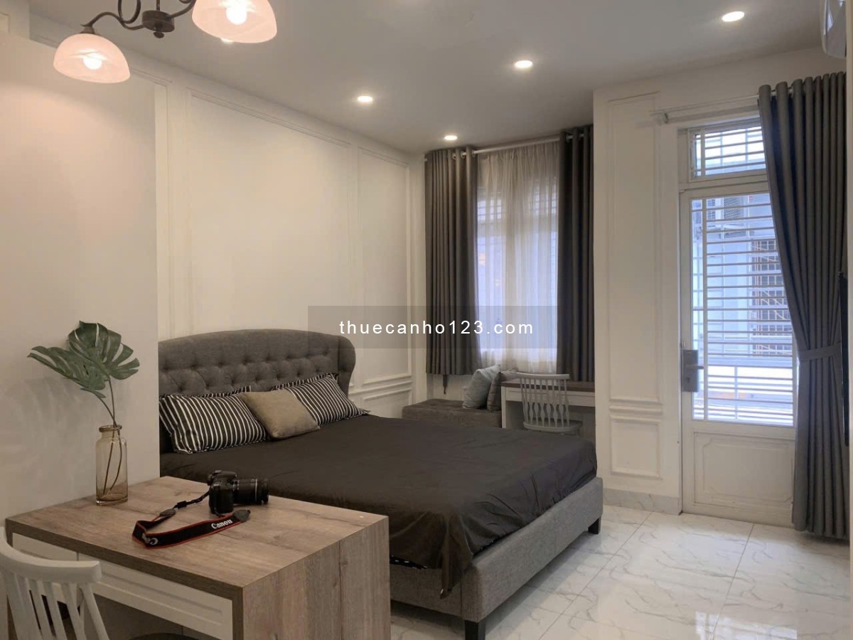 Cho thuê căn hộ Studio Ban công Q4 gần cầu Kênh Tẻ, cầu Ông Lãnh, cầu Calmette, công viên Khánh Hội - Ảnh 4