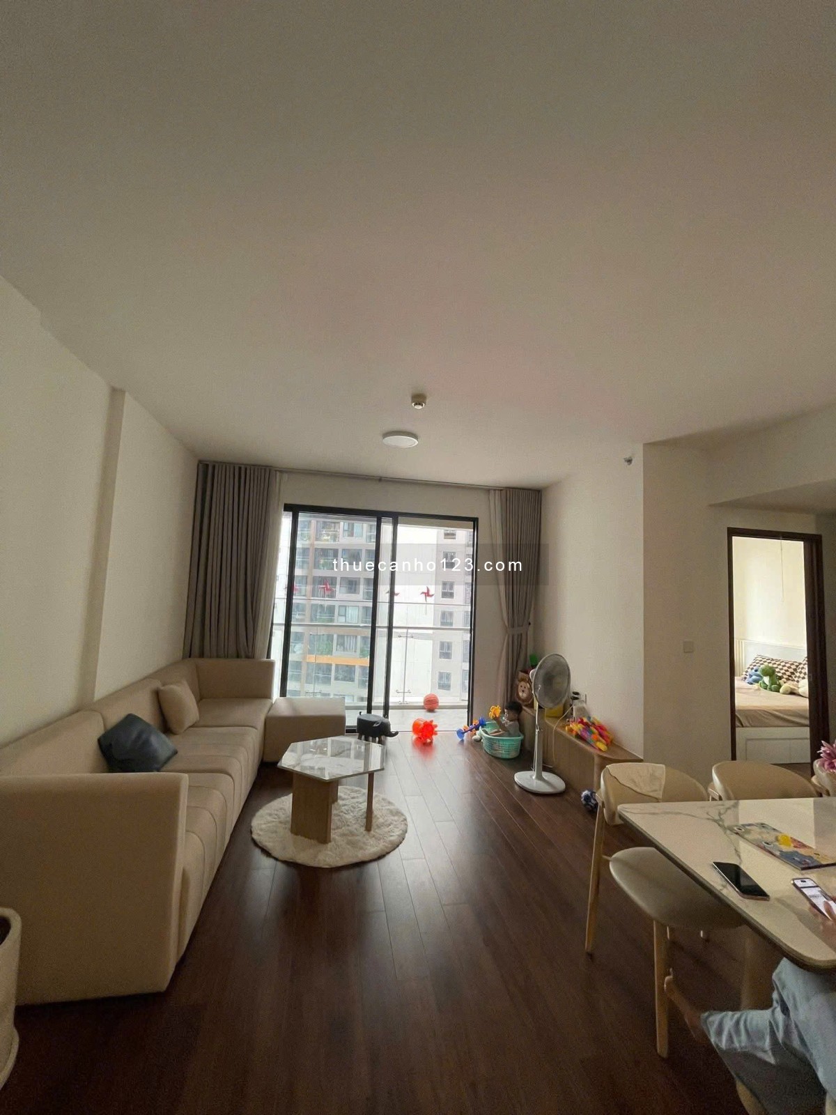 Chung cư PN Tech, Hoa Sứ, PN: 90m2, 2PN, 2WC, 16triệu, Full NT - Ảnh 8