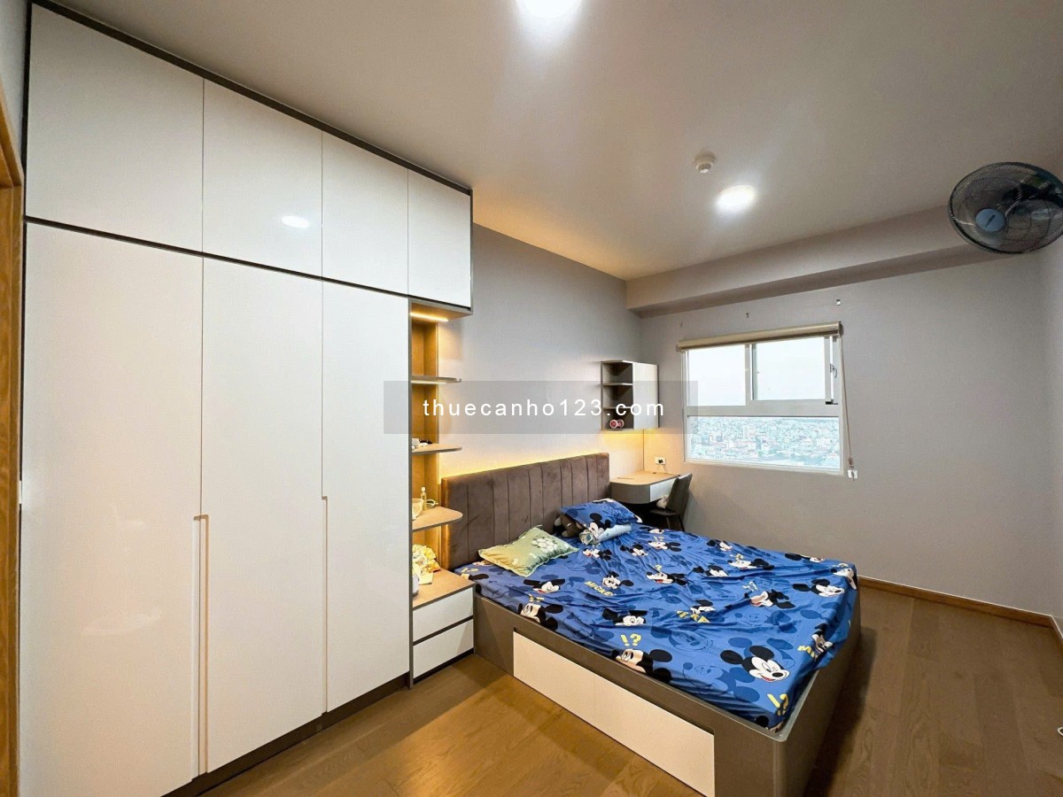 Chung cư Riverside 90, Nguyễn Hữu Cảnh, BT: 75m2, 2p ngủ, NT mới, 15tr5/th. - Ảnh 5