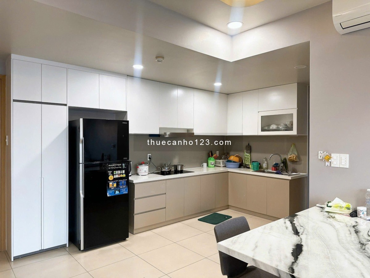 Chung cư Riverside 90, Nguyễn Hữu Cảnh, BT: 75m2, 2p ngủ, NT mới, 15tr5/th. - Ảnh 6