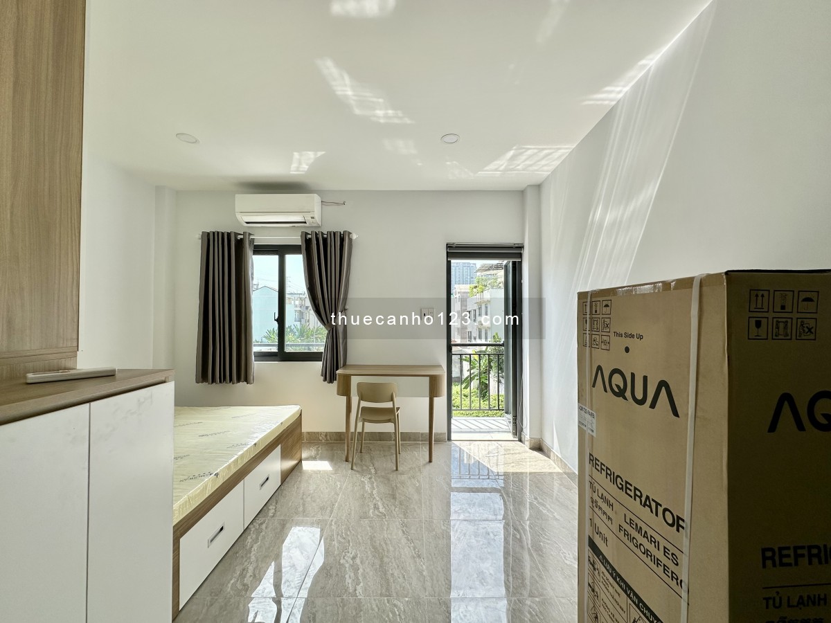 Studio mới xây 100% – ban công – máy giặt riêng – nội thất xịn - Ảnh 2