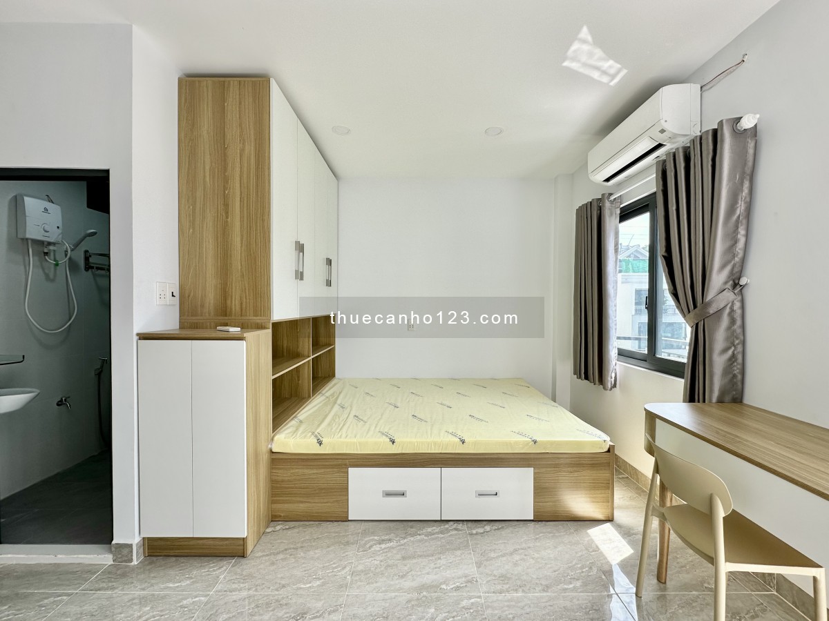 Studio mới xây 100% – ban công – máy giặt riêng – nội thất xịn - Ảnh 3