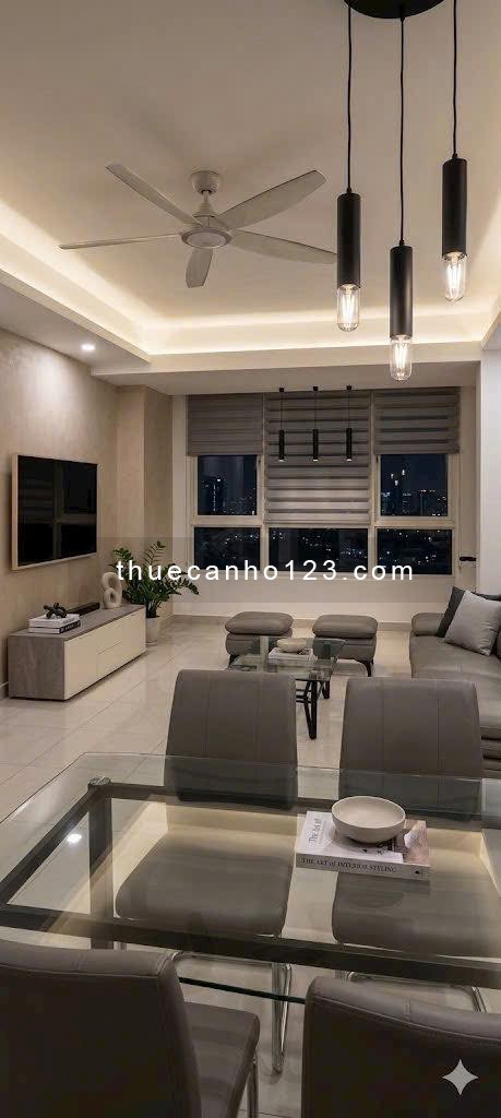 Cho thuê căn hộ 3PN – 100m² – full nội thất, chung cư The Manor Bình Thạnh - Ảnh 1
