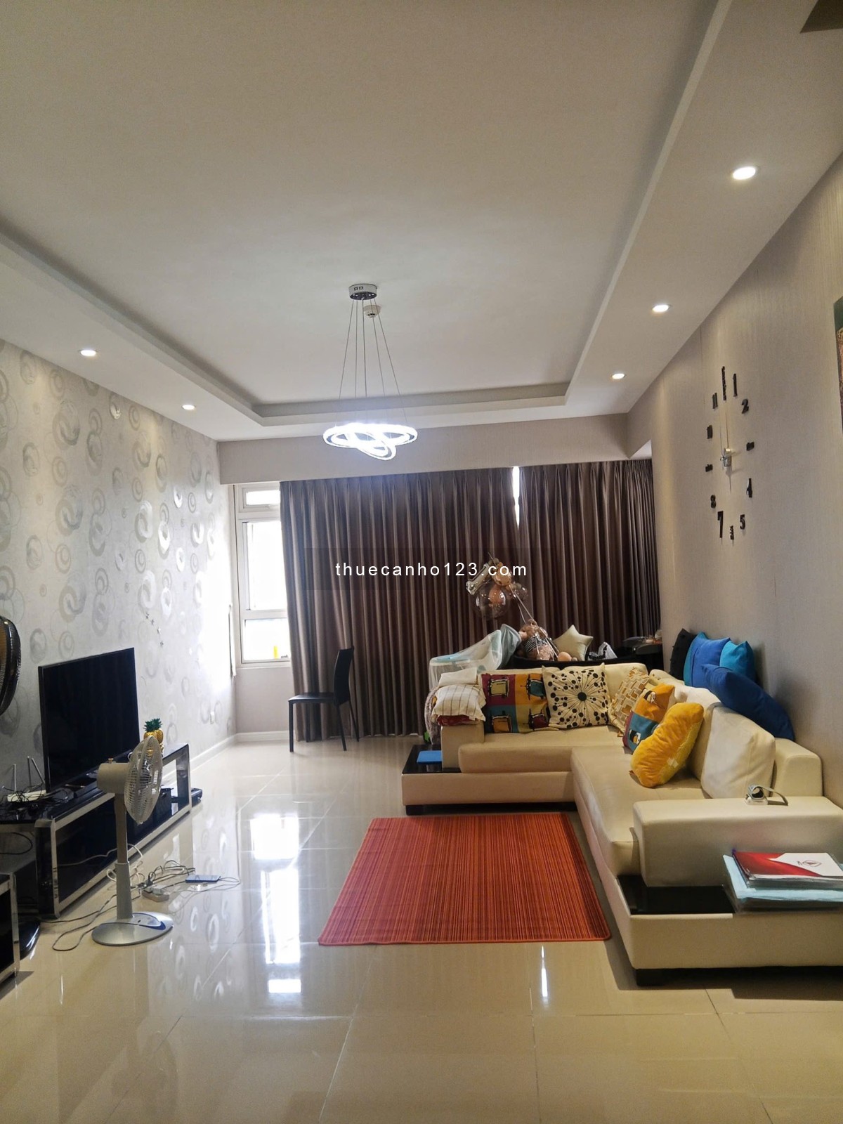 Cho thuê căn hộ Saigon Pearl 3PN, có bồn tắm, nội thất đầy đủ, dọn vào ở ngay - Ảnh 1