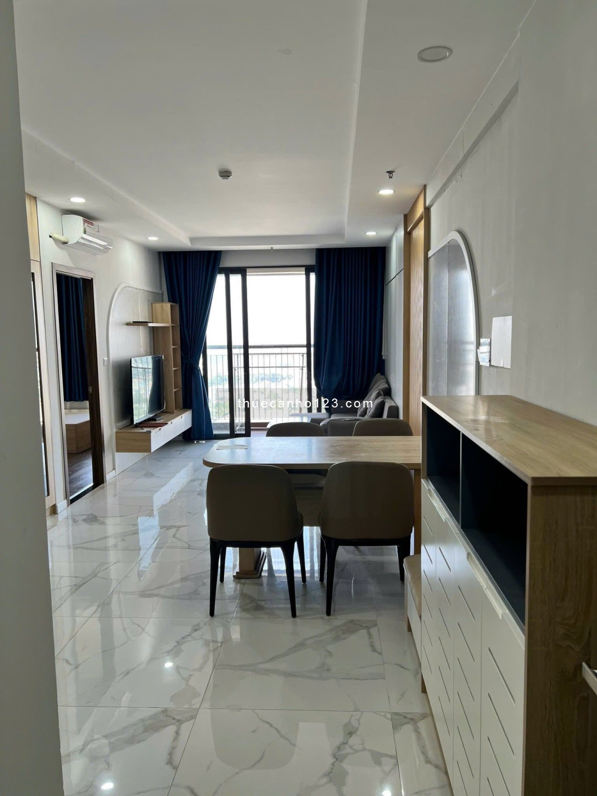 Chỉ 10 triệu/tháng cho thuê căn hộ 2PN 2WC full nội thất Opal Boulevard - Ảnh 1