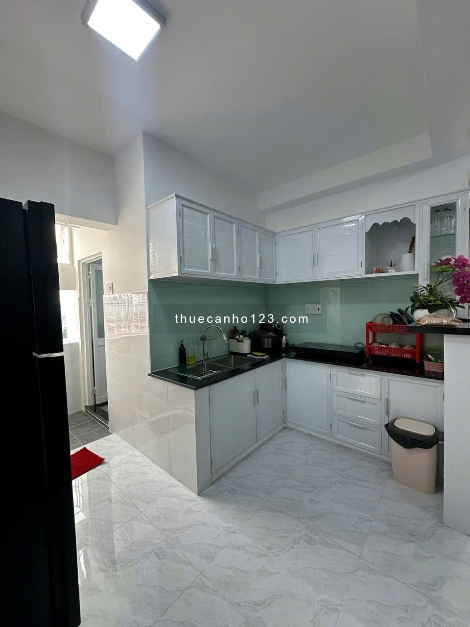 Chung cư 225 Hoàng Sa, Tân Định, Q1: 70m2, 1p ngủ, 10tr/th, full NT - Ảnh 5