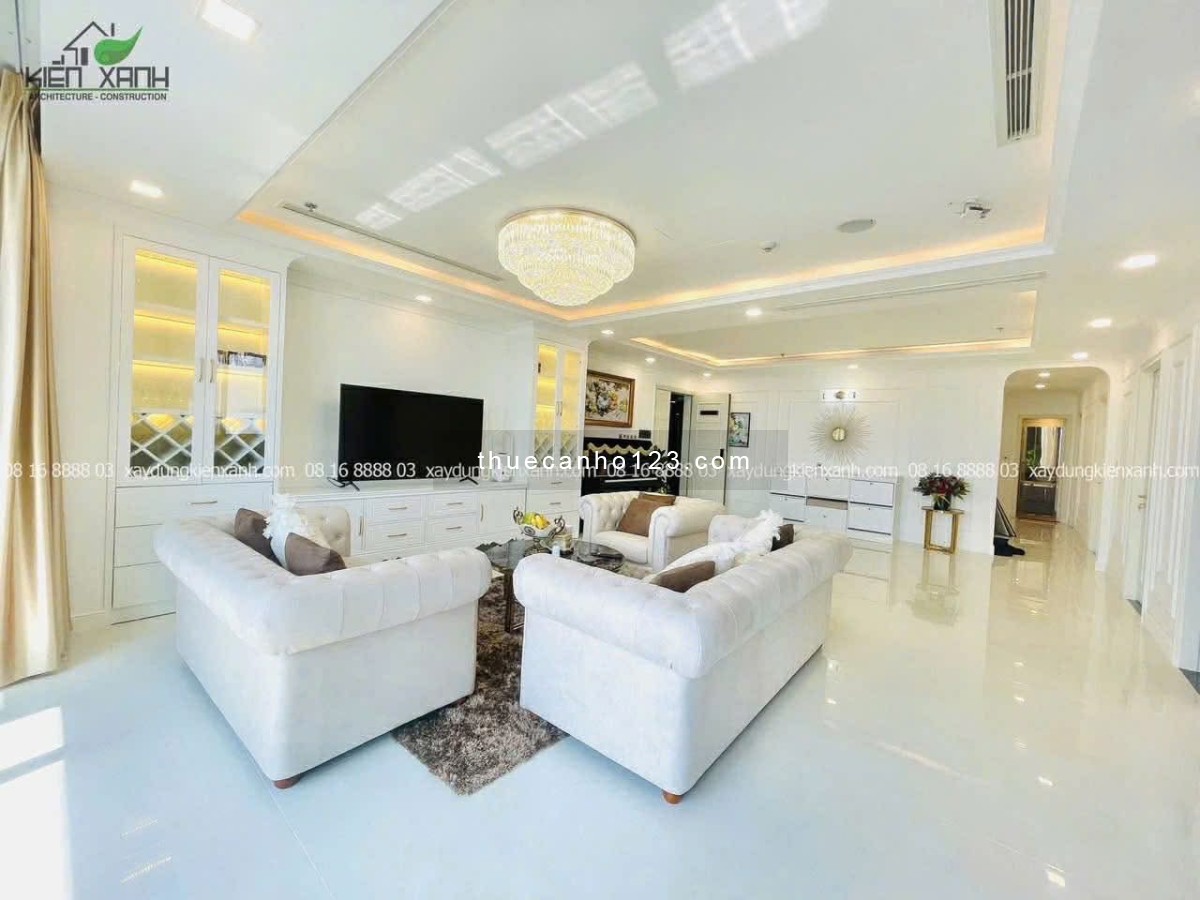 Vinhomes Golden River - Cho Thuê 4PN - 157m2 - View sông - Giá thuê 3500$ - Ảnh 2