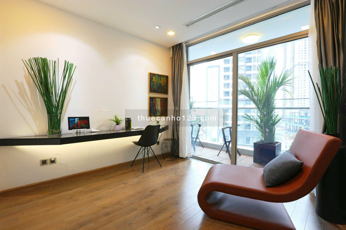 Cho thuê căn hộ Vinhomes Central Park – Park 6A - 4PN3WC - Full nội thất cao cấp - Ảnh 4