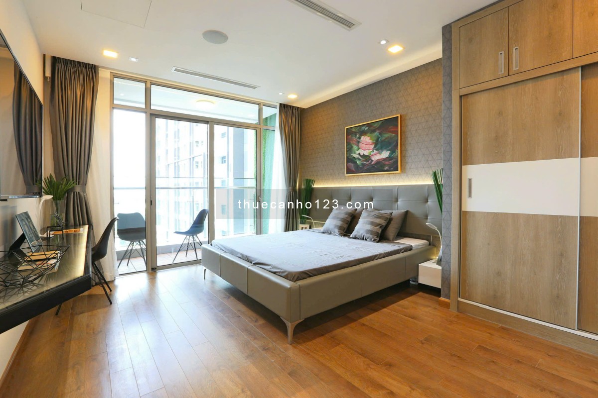Cho thuê căn hộ Vinhomes Central Park – Park 6A - 4PN3WC - Full nội thất cao cấp - Ảnh 3