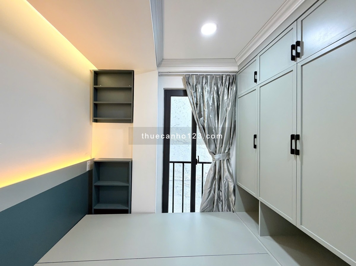 Cho Thuê Căn Hộ Studio Ban Công Mới Gần Toà Nhà Viettel Full Nội Thất Máy Giặt Riêng Quận 3 - Ảnh 2
