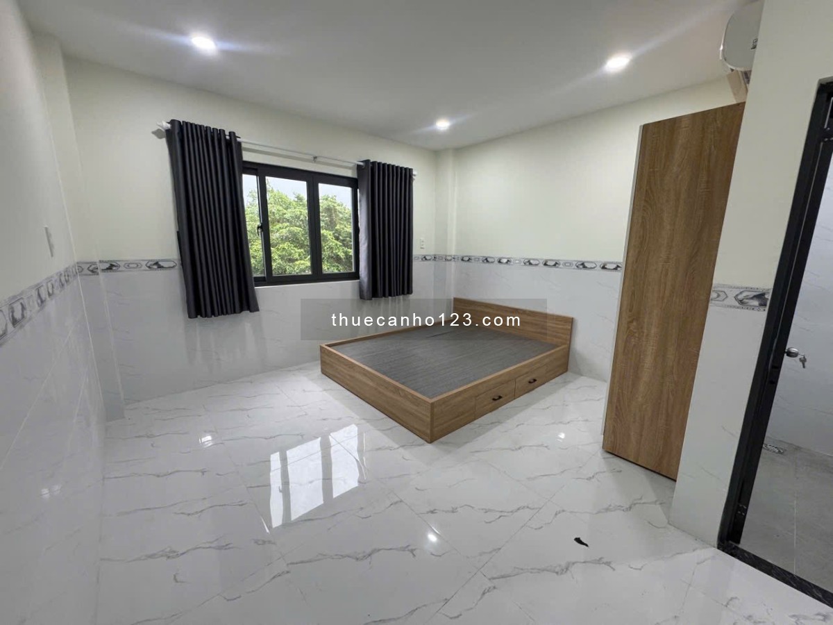 Thuê ngay Căn hộ dịch vụ 35m2 ngay Nguyễn Xí xác bên Phạm Văn Đồng thuận tiện qua Gò Vấp,sân bay - Ảnh 4
