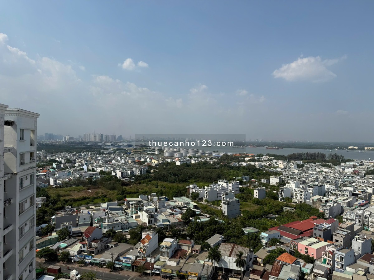 Cho thuê 2pn 95m2 PHÚ MỸ THUẬN, tầng cao, view thoáng. Giá thuê: 6 triệu. LH: 090 6600 593 (Thu) - Ảnh 1