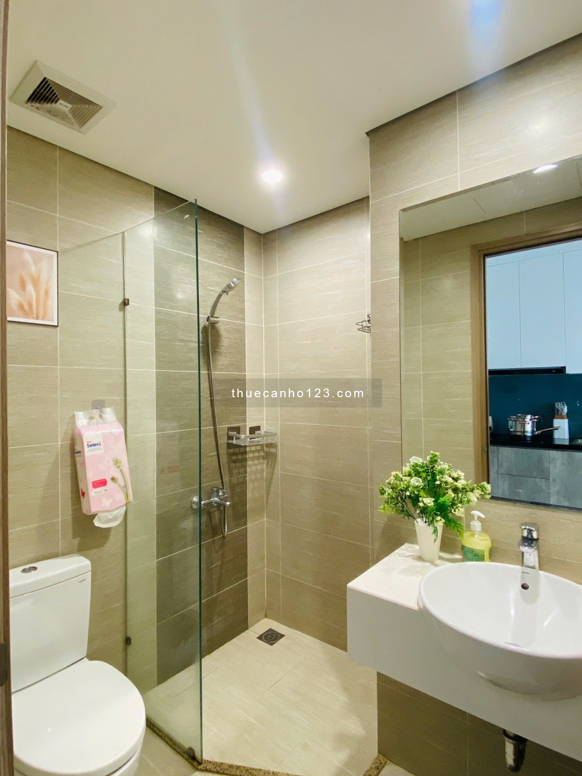 Chính chủ cho thuê studio 34m2, Đông Nam, full NT, 6.5 triệu sẵn pass - Ảnh 7
