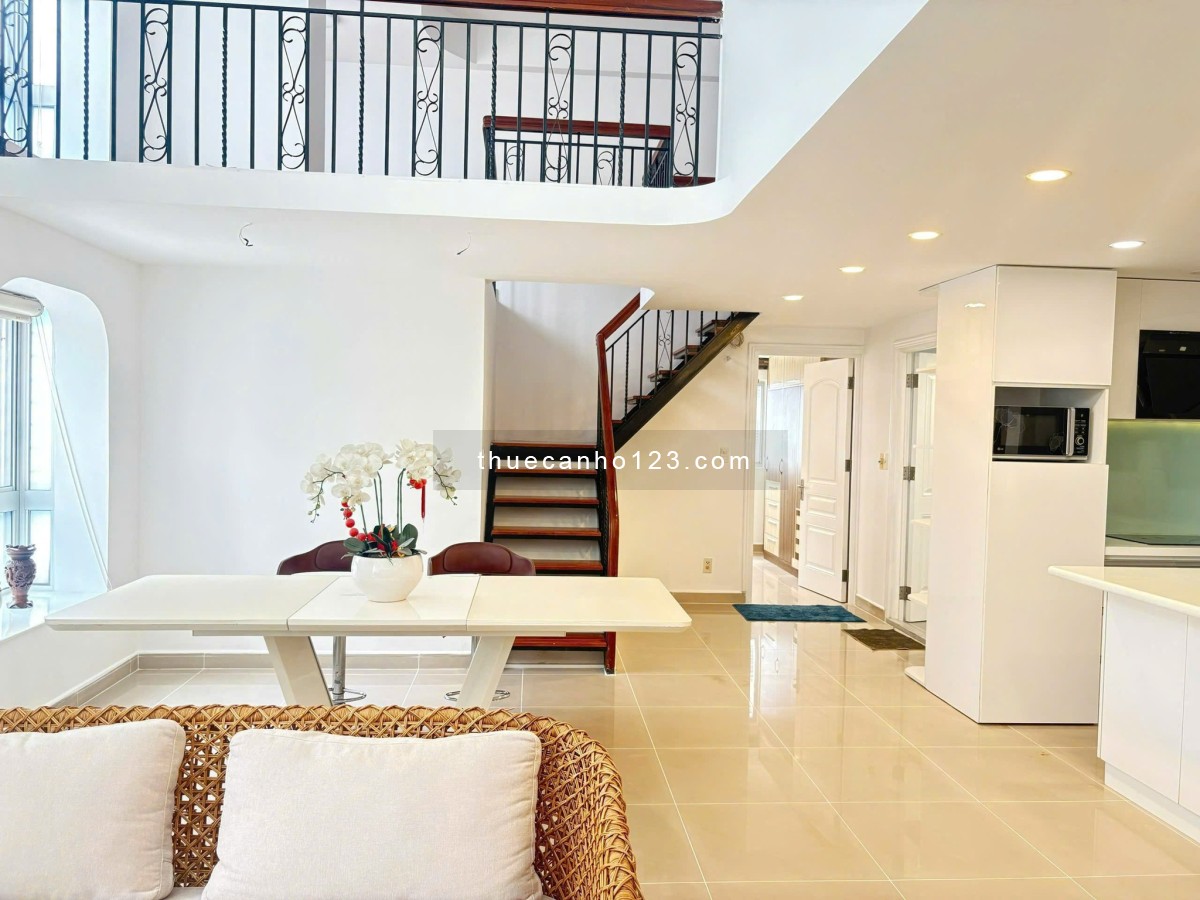 Cho thuê duplex Sky Garden - Phú Mỹ Hưng, Q7 - 91m2, 3PN, tầng lửng - 30 triệu - Ảnh 1