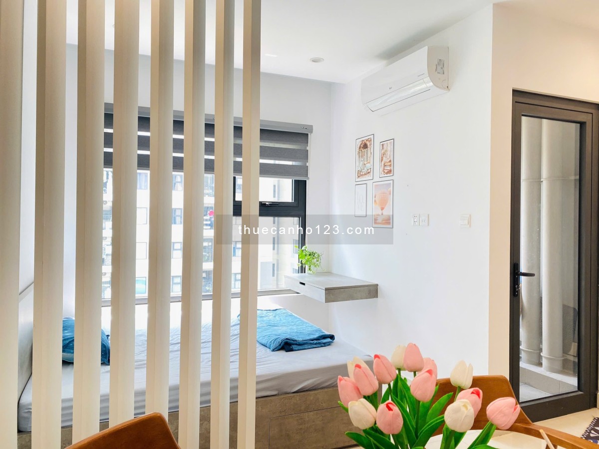 Chính chủ cho thuê studio 34m2, Đông Nam, full NT, 6.5 triệu sẵn pass - Ảnh 2