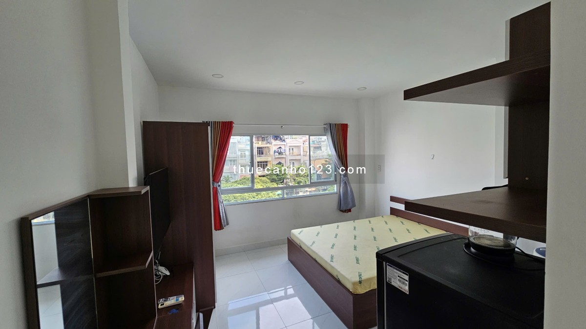 Mới 100%???? Căn hộ dịch vụ 30m2 ngay Nguyễn Gia Trí gần nút gia Hàng Xanh và Điện Biên Phủ - Ảnh 2