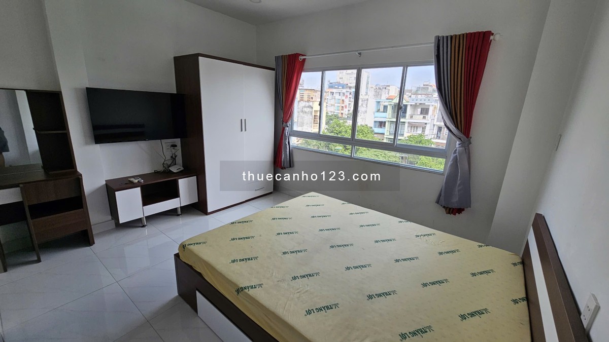 Mới 100%???? Căn hộ dịch vụ 30m2 ngay Nguyễn Gia Trí gần nút gia Hàng Xanh và Điện Biên Phủ - Ảnh 4