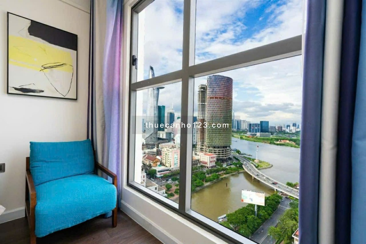 Cho thuê Saigon Royal – 2PN 2WC – View pháo hoa – 26tr - Ảnh 1