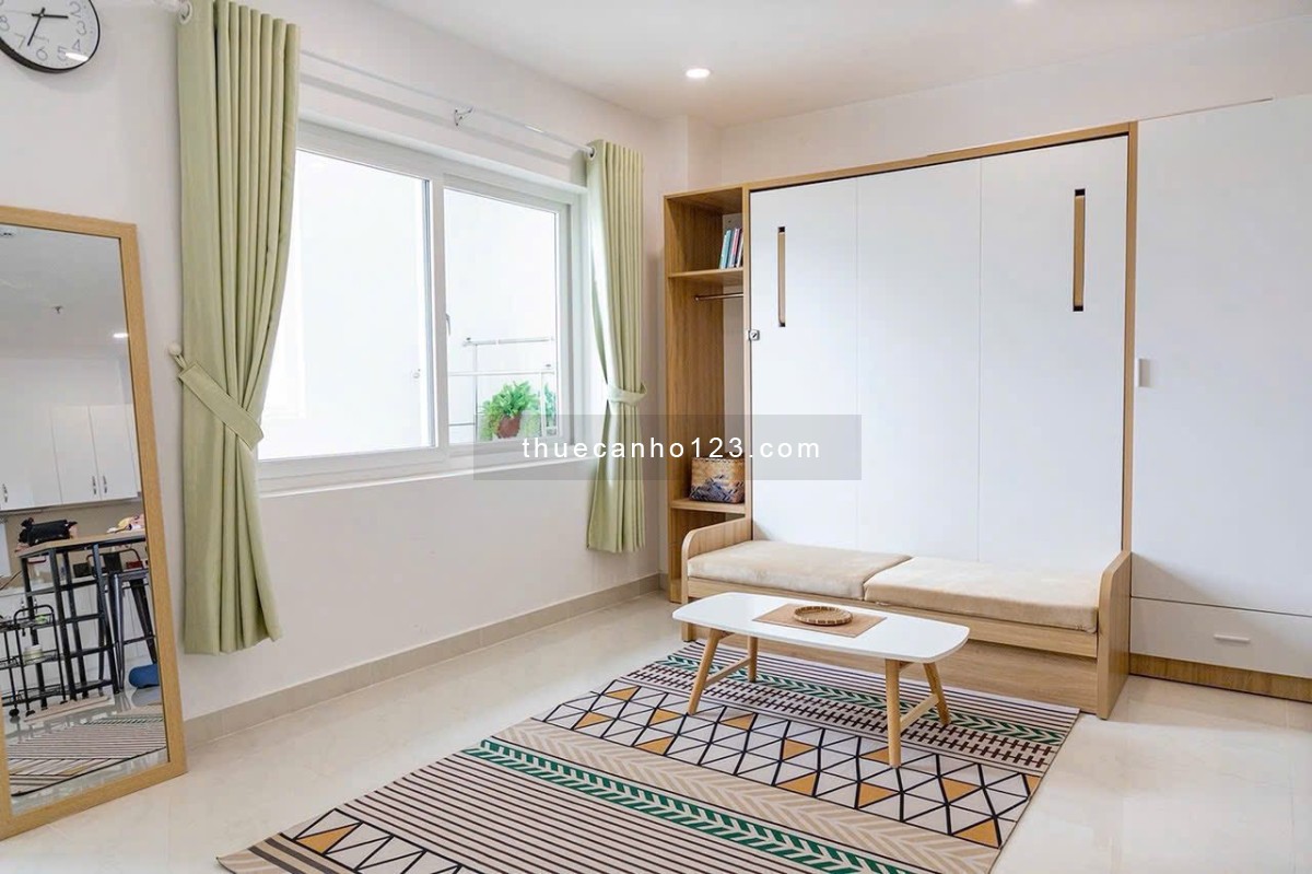 Cho thuê căn hộ Studio Saigon Mia - Trung Sơn, Full nội thất cao cấp, 9.5 triệu/tháng - Ảnh 1