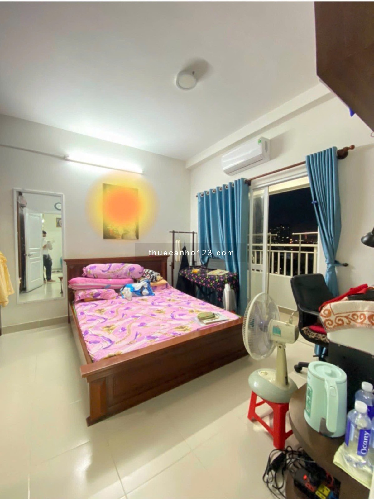 Chung cư Topaz Home, Phan Văn Hớn, q12: 67m2, 2PN, 2WC, ML, giá 6tr7/th. - Ảnh 3