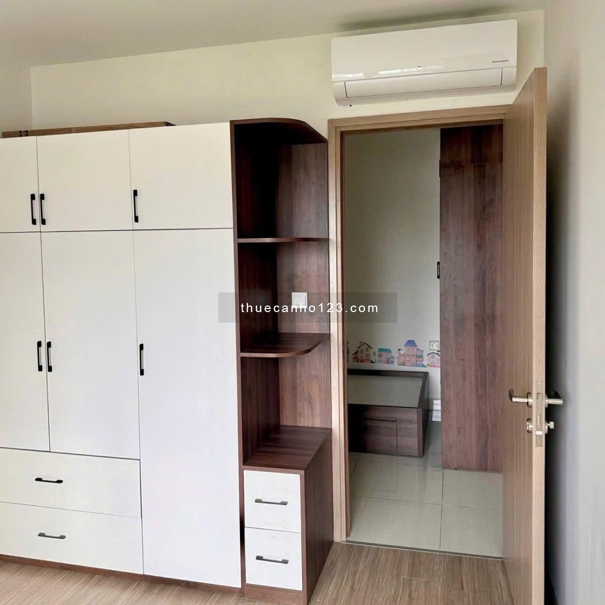 Cho thuê căn hộ 1PN+ Full nội thất gỗ, có máy nước nóng – 6,8tr | Toà S10 - Ảnh 5