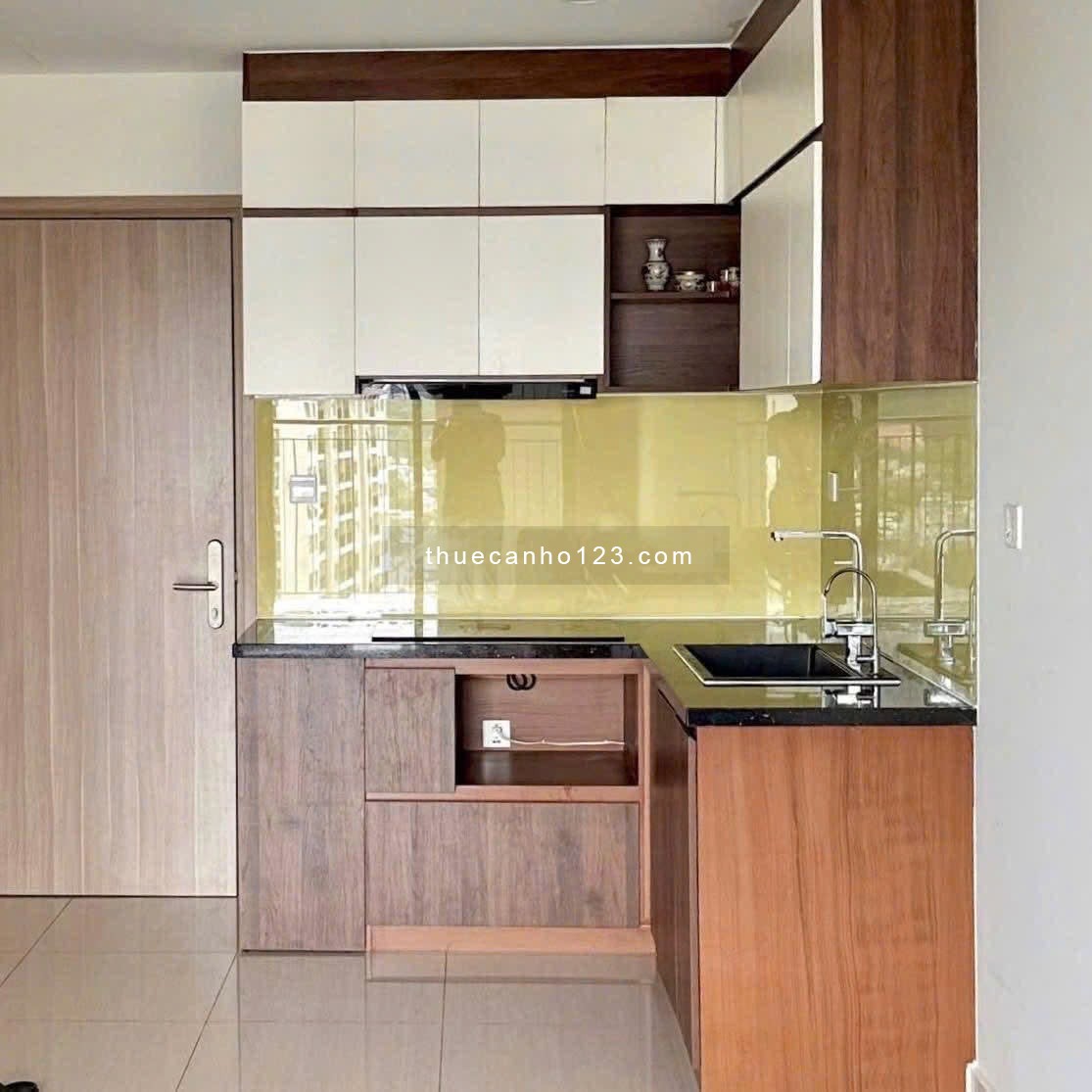 Cho thuê căn hộ 1PN+ Full nội thất gỗ, có máy nước nóng – 6,8tr | Toà S10 - Ảnh 1