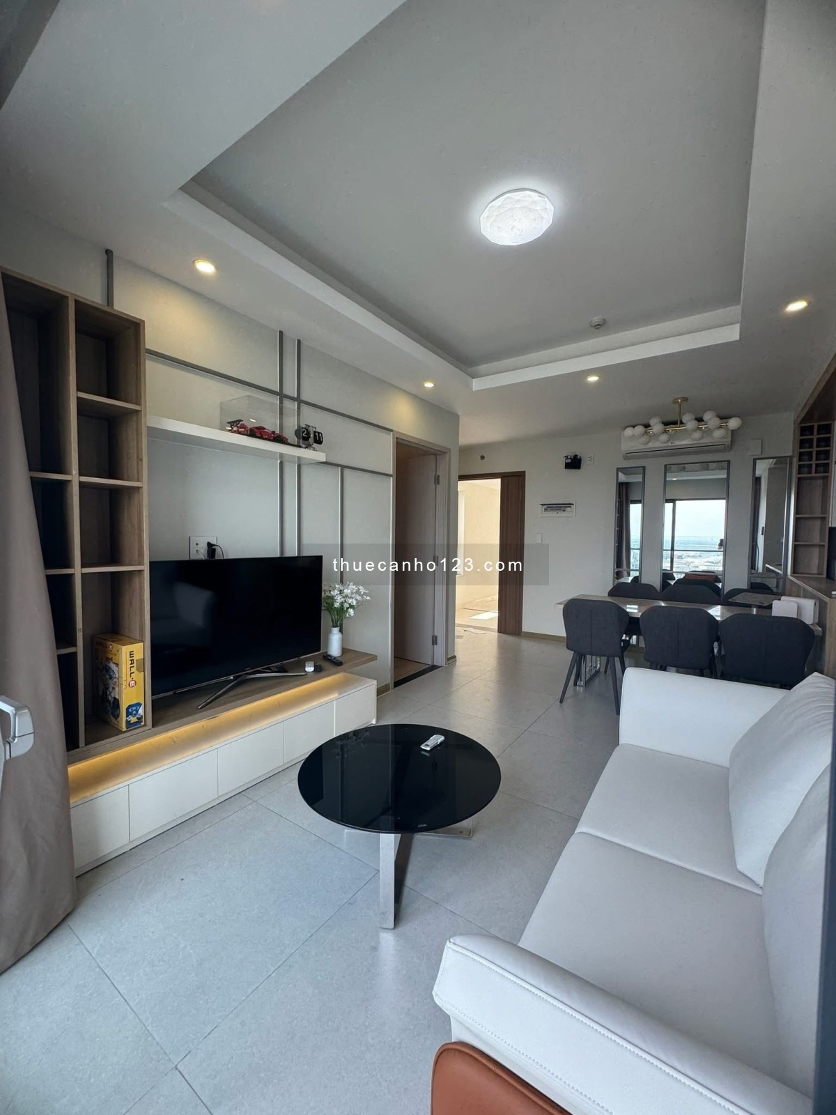 Cho thuê căn New City Thủ Thiêm 85m2, 3PN, view trực diện sông SG, full đồ giá tốt - Ảnh 1