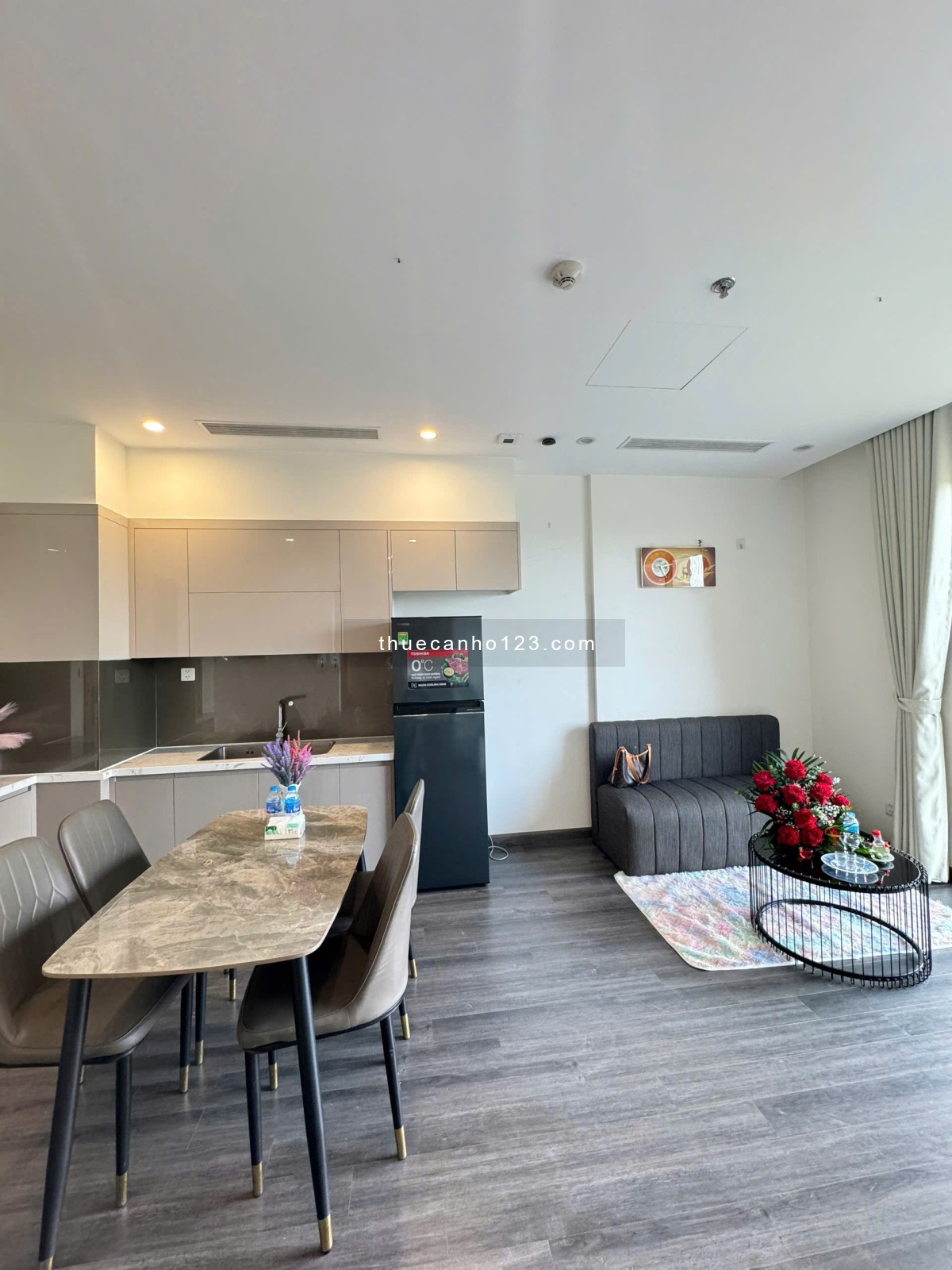 1 Ngủ zenpark full đồ cho thuê giá tốt tại Vinhomes Ocean Park - Ảnh 4