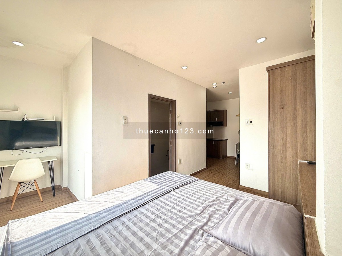 Cho Thuê Căn Hộ Trung Tâm 35m2 Thang Máy Bảo Vệ Hầm Xe Gần Chợ Tân Định Horizon Tower Bờ Kè Hoàng Sa - Ảnh 4