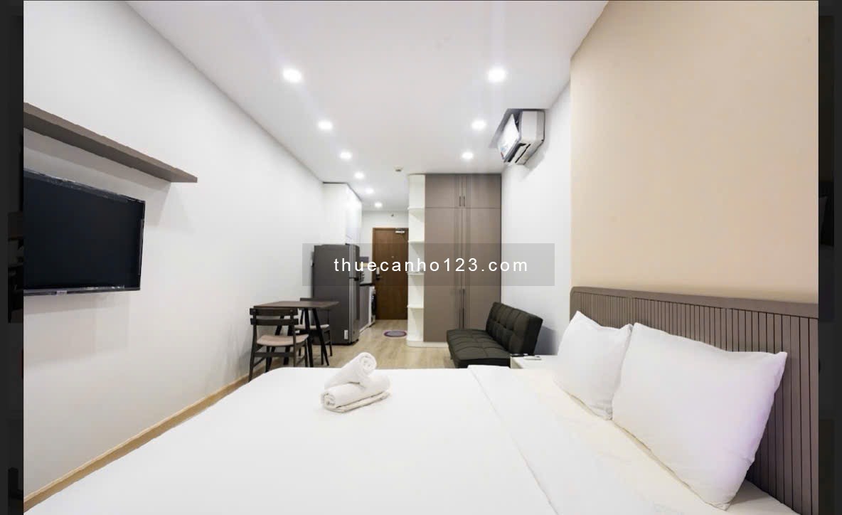 Cho thuê Studio Millennium 32m2Gia Chỉ 11tr/tháng- Full nội thất, giá cực tốt - Ảnh 1