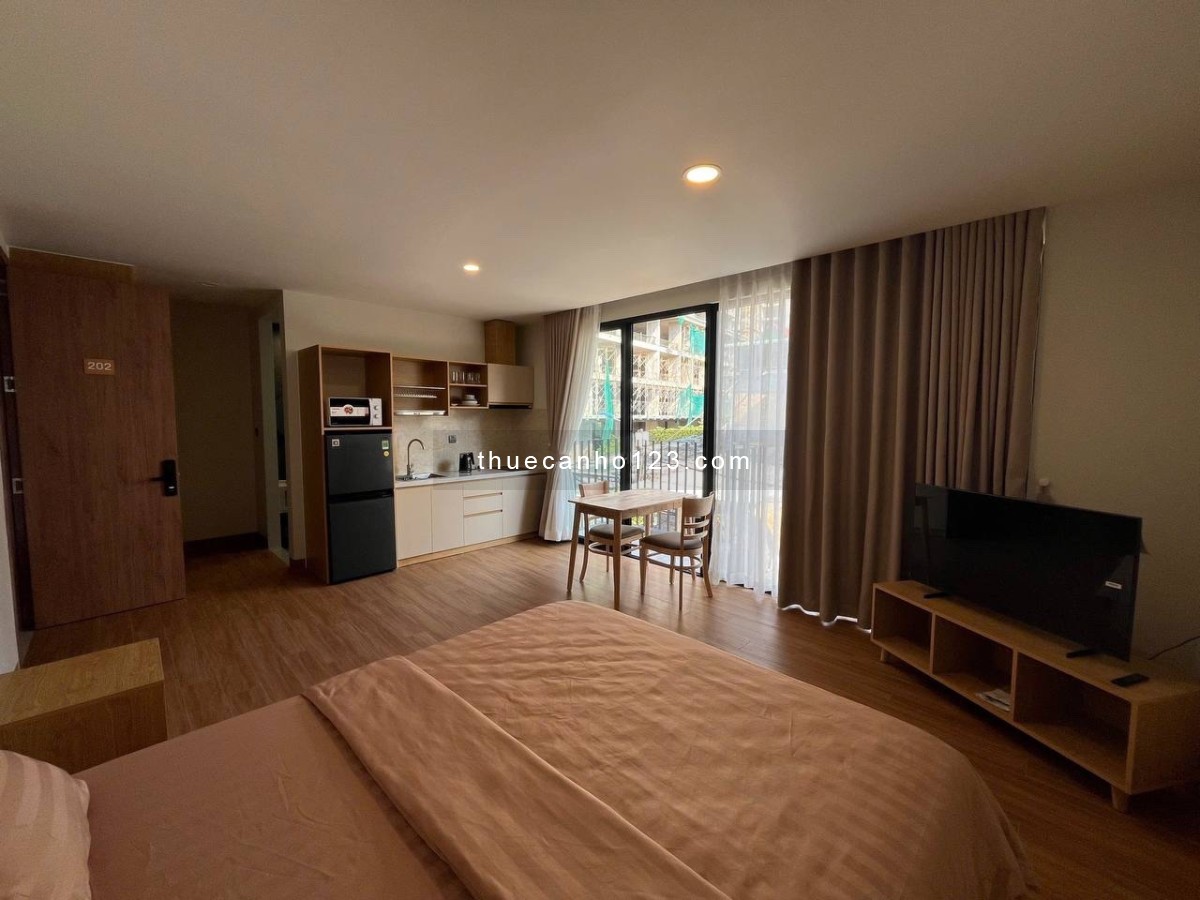 Phòng mới xây cho khách iu của em - Studio 65m² ban công new 100% full nội thất siêu gần Q1, Q4 - Ảnh 7