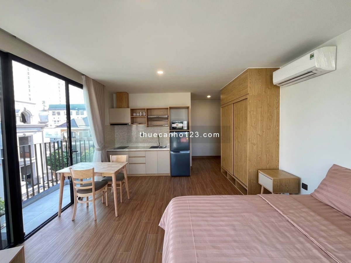 Phòng mới xây cho khách iu của em - Studio 65m² ban công new 100% full nội thất siêu gần Q1, Q4 - Ảnh 12