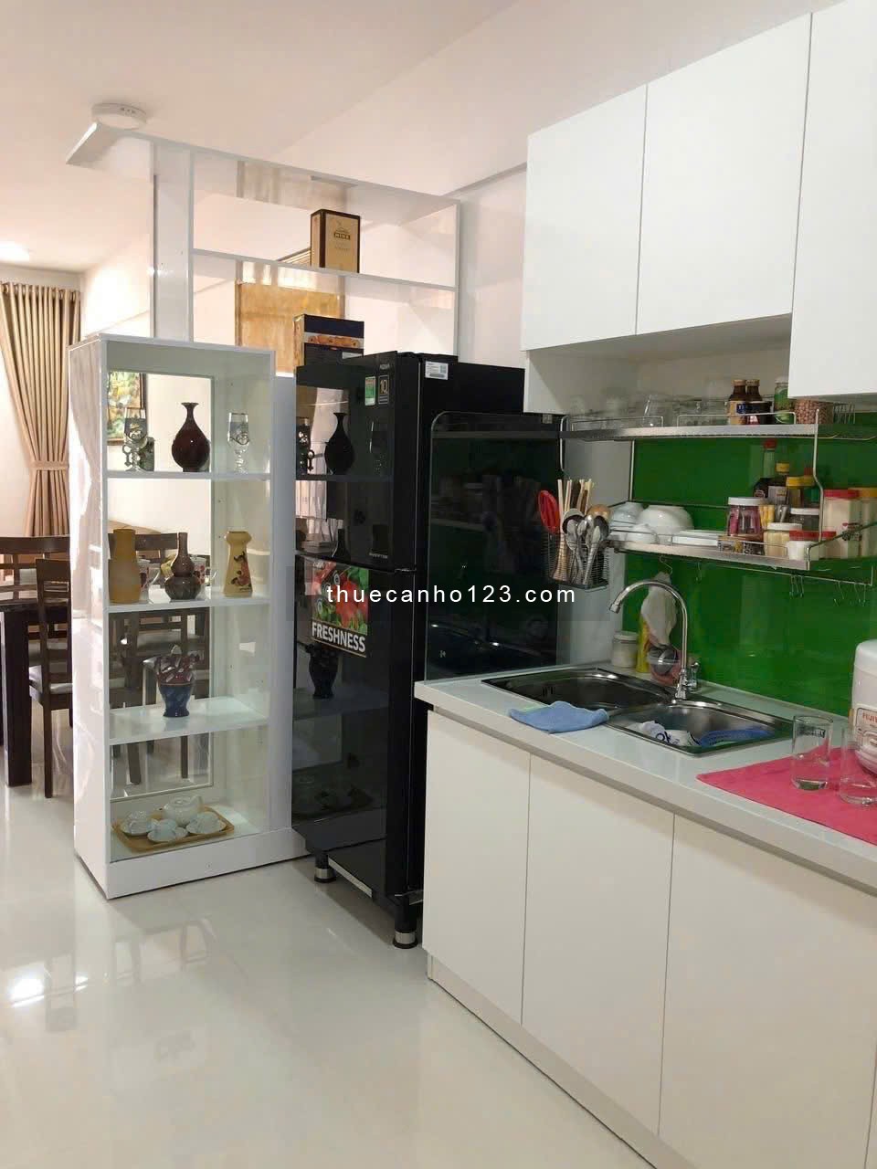 Chung cư Mỹ Phước, Bùi Hữu Nghĩa, BT: 13tr/th, 2p ngủ, full NT, ban cô - Ảnh 1