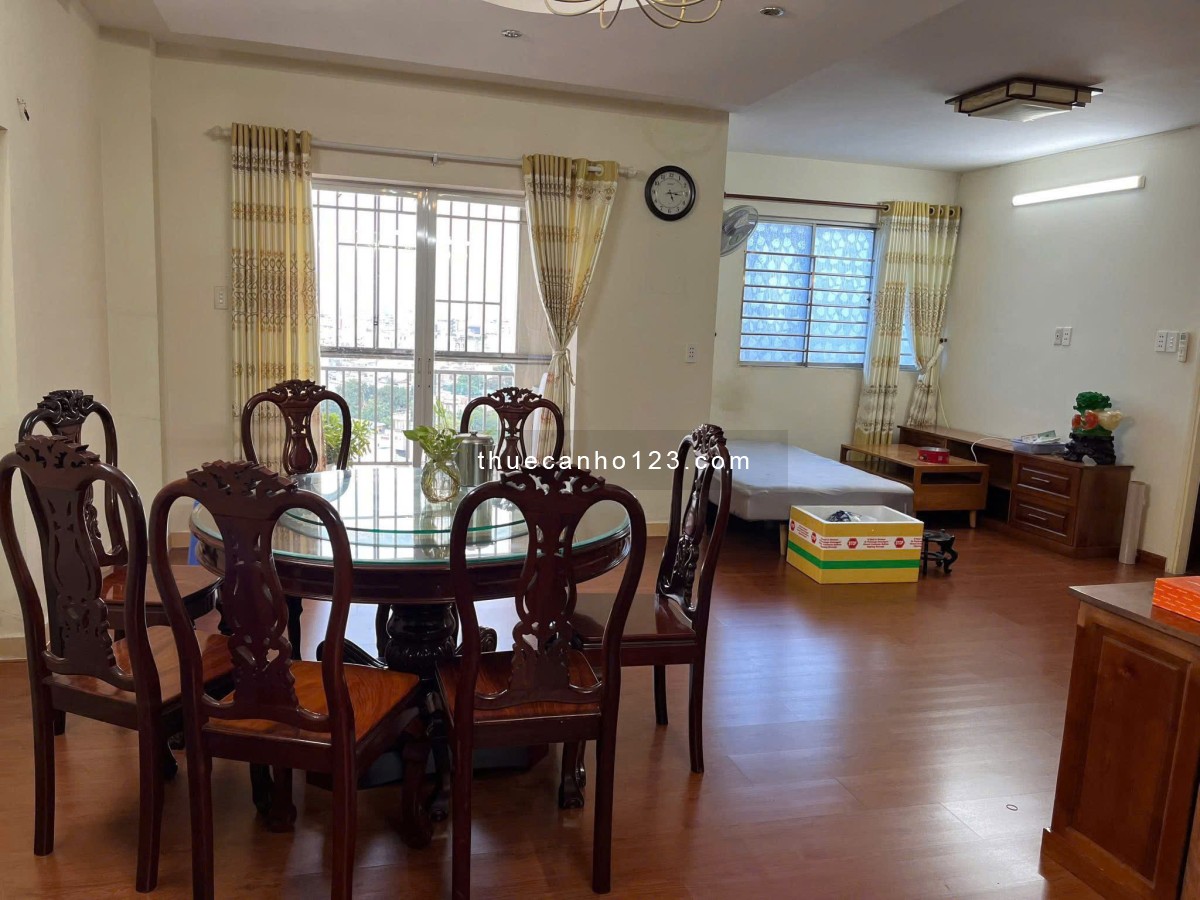 Chung cư Mỹ Phước, 80m2, Lầu trung, 2PN, 2WC, Bùi Hữu Nghĩa. 12tr5/th. - Ảnh 1