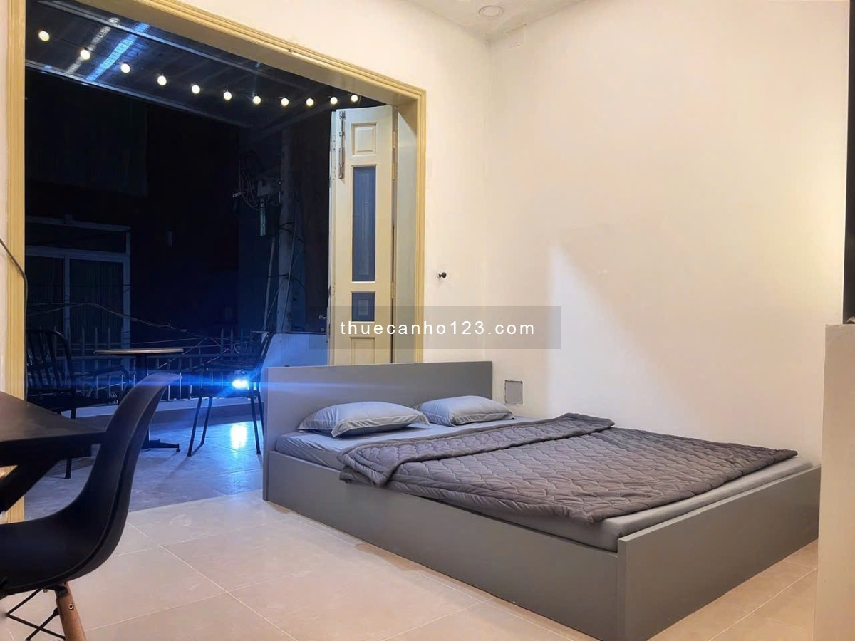 CHO THUÊ CĂN HỘ BAN CÔNG FULL NỘI THẤT 45m2 - Ảnh 1