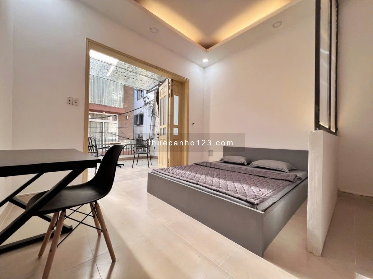 CHO THUÊ CĂN HỘ BAN CÔNG FULL NỘI THẤT 45m2 - Ảnh 10