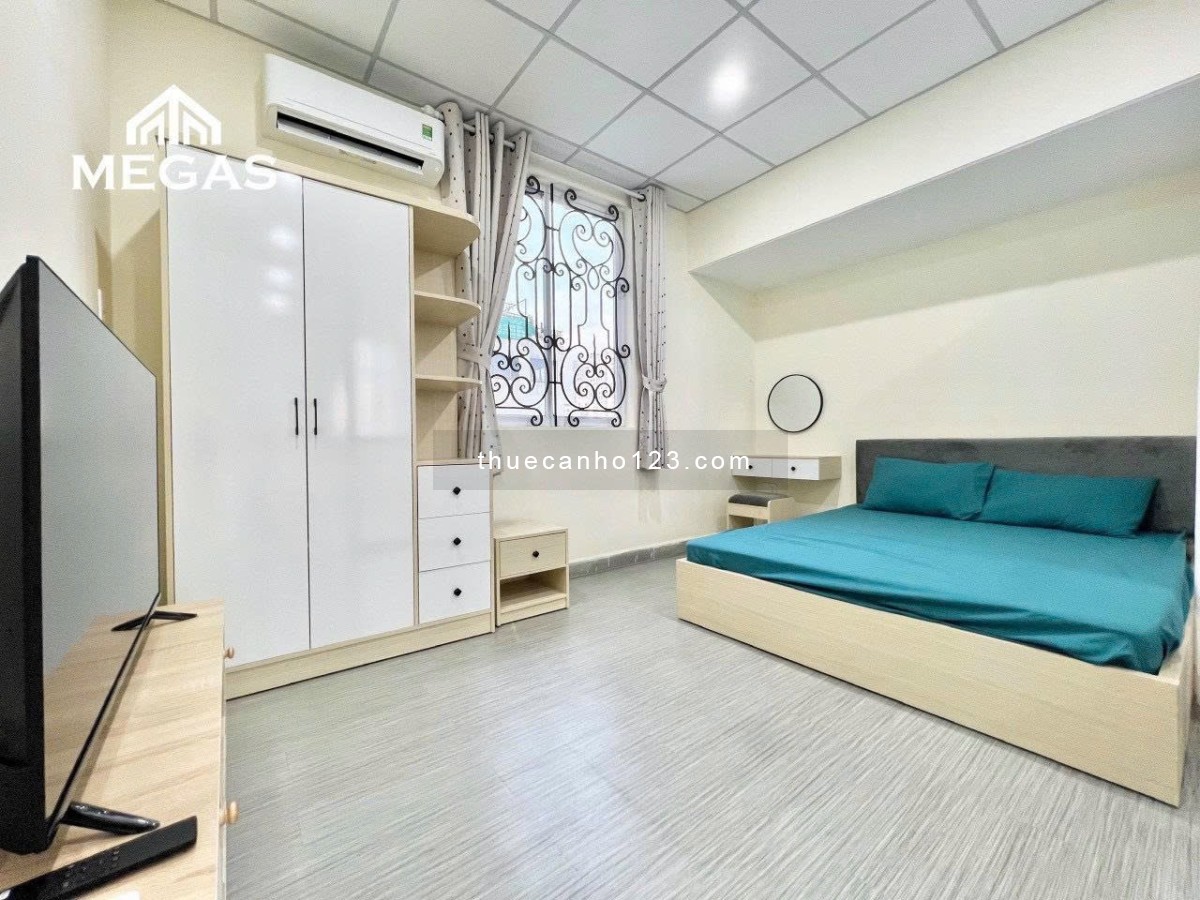 Căn Hộ 1PN 45m² Cửa Sổ, Tách Bếp, Máy Giặt Riêng – Trung Tâm Quận 1 Giáp Quận 3, Quận 2, Quận 5 - Ảnh 1