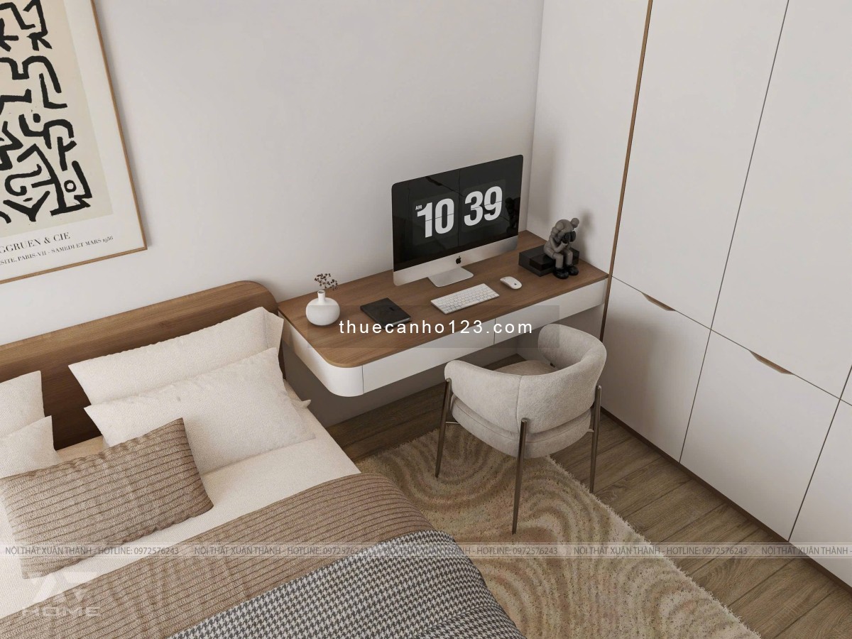Cho thuê căn hộ 2PN 2VS (63m²) – Tòa GS5 Vinhomes Smart City - Ảnh 1